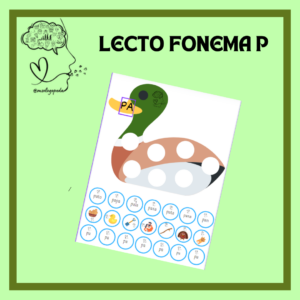 Lectoescritura de la P