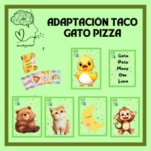 Pato mono oso luna