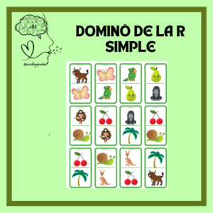 Dominó de la R simple