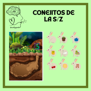 Conejos discriminación s- z