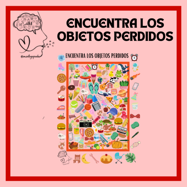 Encuentra los objetos perdidos