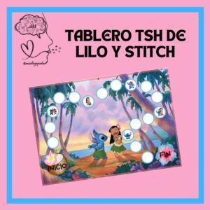 Tablero de Lilo y stitch