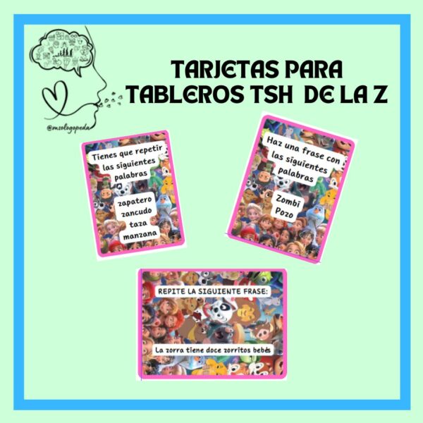 Tarjetas tablero TSH 0